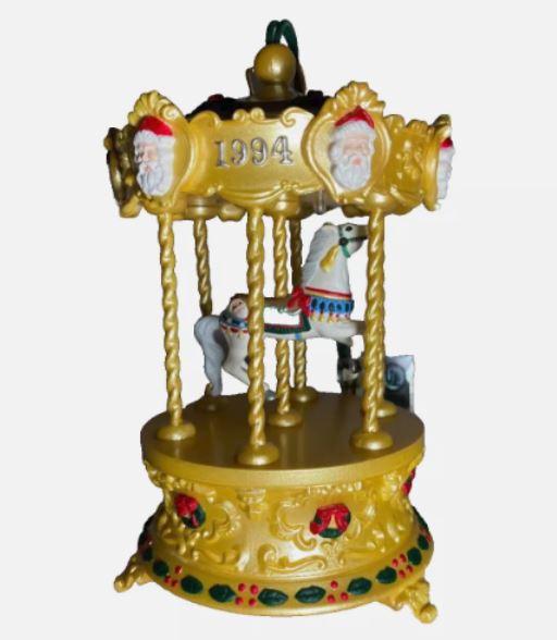 1994 Tobin Fraley Holiday Carousel #1 - Lights & Music - DB
